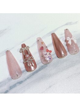 ミニョン(Minyon)/韓国ネイル/ワンホンネイル/y2k