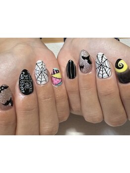 手描きアートが得意なサロン