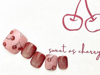 ネイルサロン&スクール ジーナ(GINA)/ぷっくり!さくらんぼ