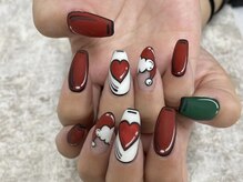 ベーシック ネイルウィザードアカデミー 本厚木店(Basic×NailWizardAcademy)/クリスマスネイル