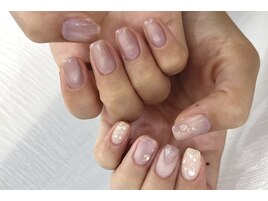 ニュアンスアシメネイル