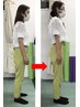 【姿勢改善でスタイル美人に♪】猫背・巻き肩矯正30分 ￥5.500
