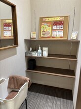 カラダファクトリー パルコヤ上野店/パルコヤ上野店の更衣室です♪