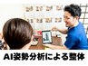 【全員】AI姿勢解析付き、全身整体 30分11000円