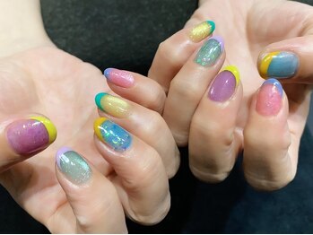 スワッグ(SWAG)の写真/【ちび爪や深爪など爪のお悩みをカバーする形作りも☆】おまかせ&持ち込み大歓迎◎是非ご相談ください♪