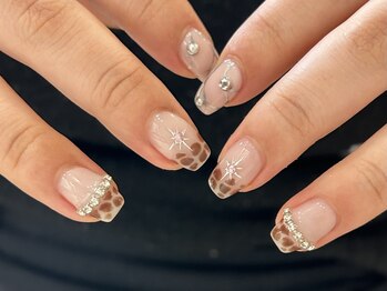 ネイルメゾン 天神店(NAIL MAISON)の写真/【￥8000 トレンドコース】ドットやリボンなどトレンドを取り入れたデザインを種類豊富にご用意♪