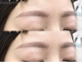 モナ(mona)/血色感UP！ローズブラウンメイク