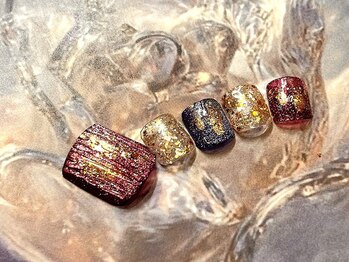 トレネイル 南流山店(TRE nail)/【定額フットネイル】¥8500