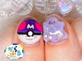 お客様オーダー推し活痛ネイル