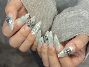アイネイルズ 梅田店(I nails)/Mei限定エアブラシネイル