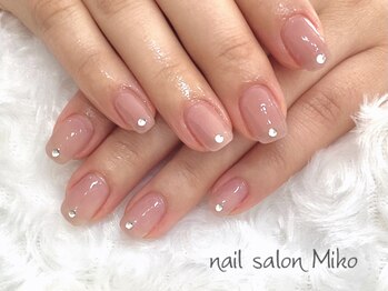 ミコ(Miko)の写真/【美爪オフィスネイル】ワンカラー 初回￥4,980／ジェルオフ代込み★大人可愛いカラー多数テンションUP♪