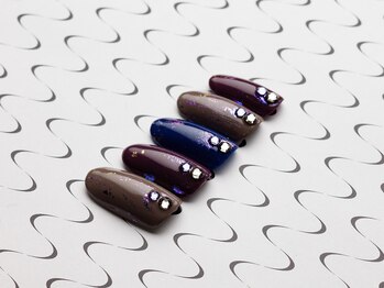 アデリー(ADELIAE)/【単色カラー】＋ストーンアート