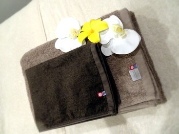 癒しサロン 和み/上質な日本製タオルを使用☆