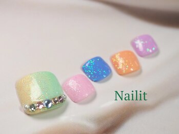 ネイリット 銀座(Nailit)/フットネイル ¥10300【¥11330】