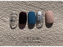 リロウ(relow)/2月キャンペーンネイル