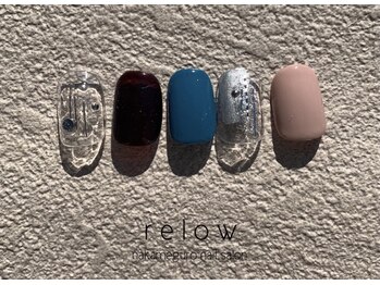 リロウ(relow)/2月キャンペーンネイル