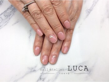 ネイルアトリエルカ(nail atelier LUCA)/W-32 春色オフィスネイル