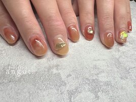 カラーシャンプーネイル