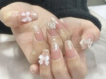 インザピンクリリー(in the pink LILY)/ラメグラデーション/パラジェル