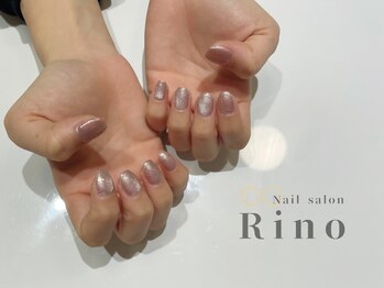 リノ 浦添店(Rino)/ピンク×マグネット×押し花