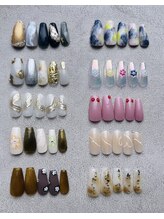 ハズグラスネイル(Haze Grass nail)/新作定額ネイル