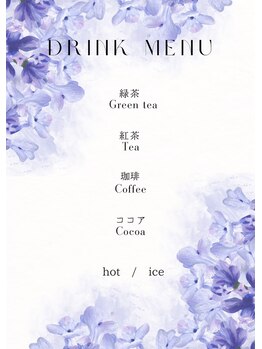 リンパ ヘッドスパ リ フリージア(:Re Freesia)/ドリンクサービス♪