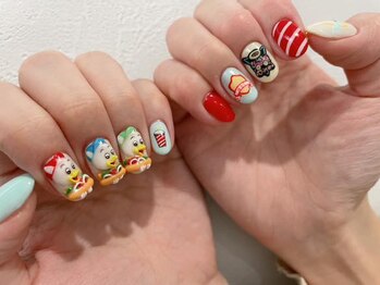 キャラクターネイル