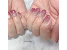 2色マグネットで温かみあるベルベットのような質感♪