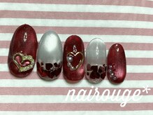 ネイル―ジュ 札幌大通店(nairouge*)/バレンタインネイル♪