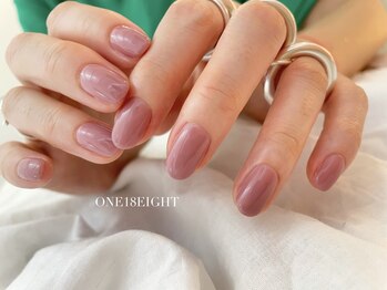 ワンエイト 長野市店(ONE 18 EIGHT)の写真/【パラジェル認定サロン/パラジェル専門店】ワンカラー￥5980→￥3980!お手頃のパラポリッシュで自爪育成♪