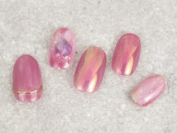 スリープ 中目黒(Sleep nakameguro)/オーロラネイル