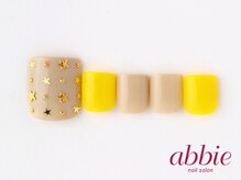 ネイルサロンアビー 北千住店(abbie)/星スタッズネイル　￥9988