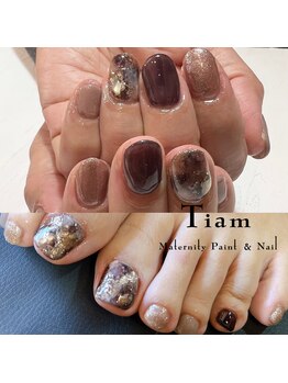 ティアム マタニティペイント アンド ネイル(Tiam Maternity Paint&Nail)/ハンドフット同時ネイル★13000