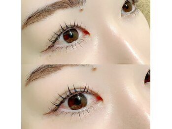 ケセラ アイラッシュデザインサロン(que sera eyelashdesign salon)/ぱっちり上下パーマ♪