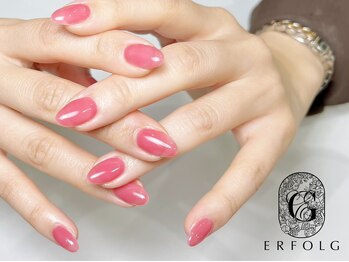 エアフォルク 銀座(ERFOLG)/透明感がかわいい大人ワンカラー