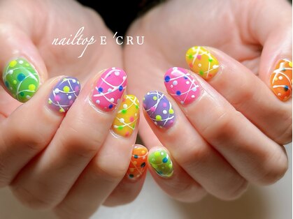 ネイルトップエクル(nail top E CRU)の写真