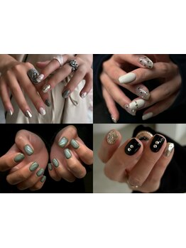 ネイル・アイメニューの同時施術が可能