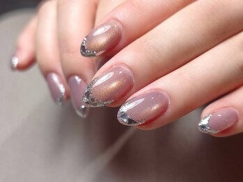 ブラッシュネイルインク(Blush Nail inc.)の写真/【人気◎マグネット40色以上】1.5hで叶う上質な輝き。忙しい毎日に、計算された「映え」と「楽」を。
