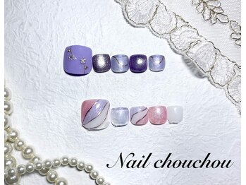 ネイルシュシュ 橋本店(nail chou chou)/フットネイル☆9000円