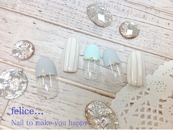 ネイルサロン フェリーチェ(felice)/【定額】¥7480