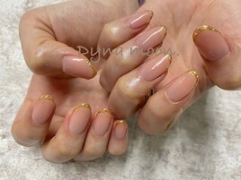 ミラーフレンチ☆パラジェル使用