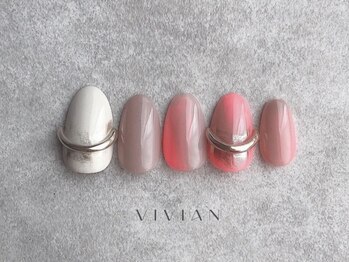ヴィヴィアン ネイル(Vivian nail)/ニュアンスアクセサリーネイル