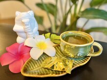 ディメンション 新宿(DiMENSION)/施術後はバーブTeaでリラックス!