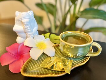 ディメンション 新宿(DiMENSION)/施術後はバーブTeaでリラックス!