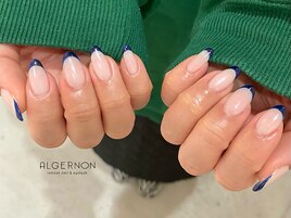 カラーフレンチネイル