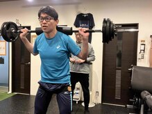 加圧トレーニングスタジオ アサカ(Asaka)/男性も頑張ります