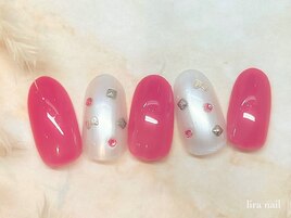 ピンクネイル/パラジェル/銀座