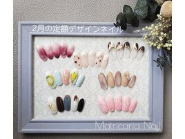 3月の定額デザインネイル
