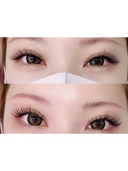 目の形にあったエクステ提案が得意