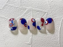 ピース(PEACE)/ミャクミャクネイル　万博